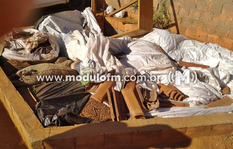 Homem é preso pela Patrulha Rural por furto de café e abate clandestino de animais