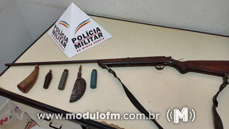 Homem é preso por porte ilegal de arma de fogo em Cruzeiro da Fortaleza