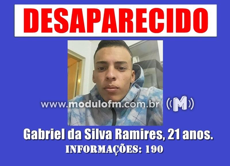 Família faz apelo para encontrar jovem desaparecido em Patrocínio