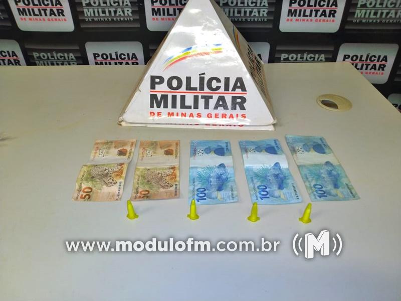 Homem é preso com drogas no distrito de São Benedito