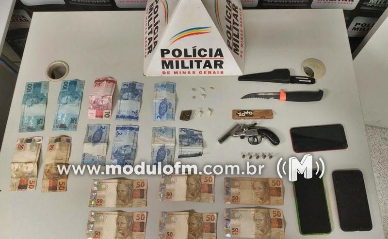 PM fecha boca de fumo em Macaúbas de Cima