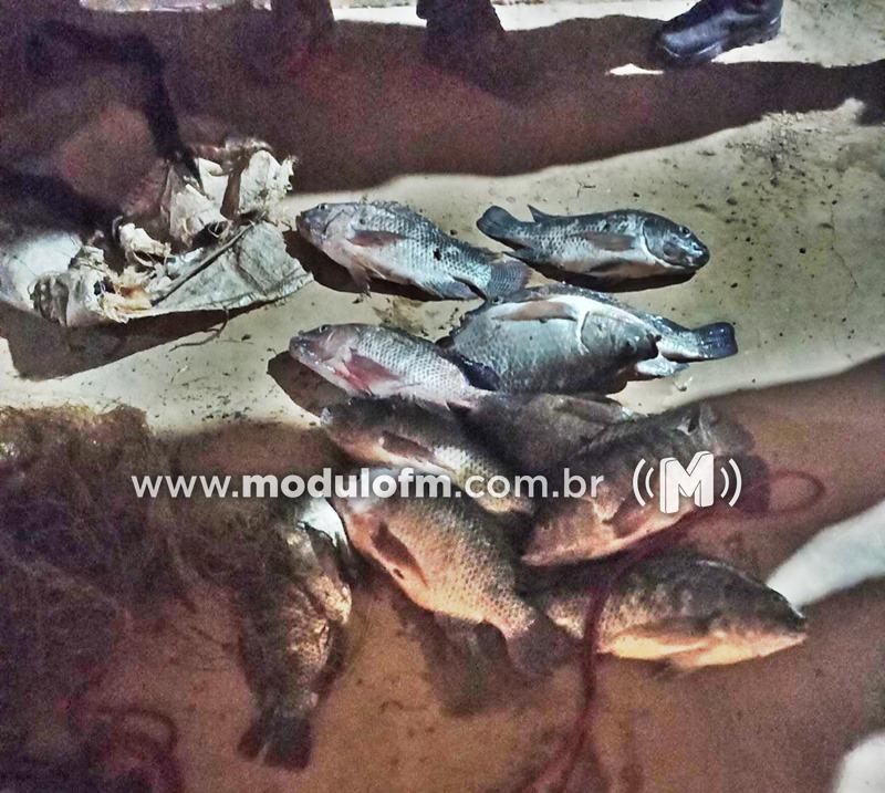 Dois homens são presos após furtarem 30kg de peixes em criadouro na zona rural de Serra do Salitre
