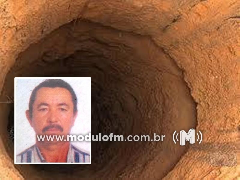 Furador de cisterna morre com labanca de ferro cravada...