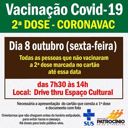 Segunda dose da vacina 