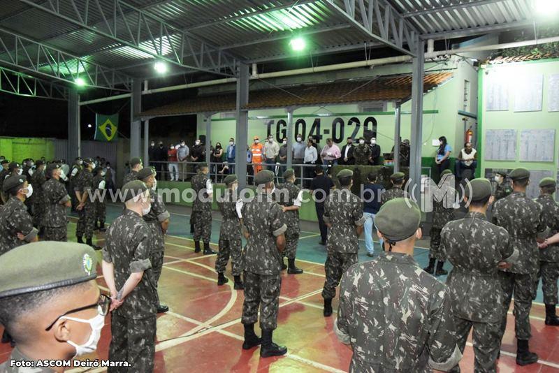 Tiro de Guerra 04-020 realizou solenidade de Licenciamento de 83 Atiradores do ano de 2021