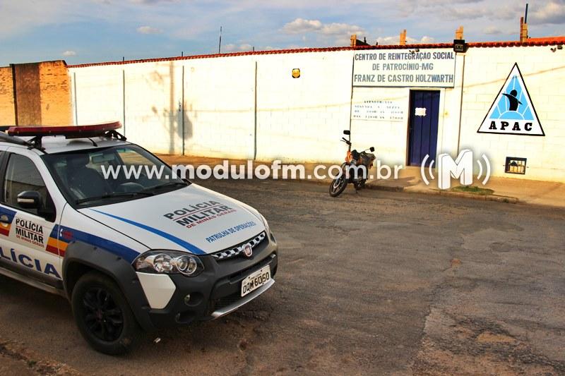 Inspetores de Segurança frustram tentativa de fuga na APAC em Patrocínio