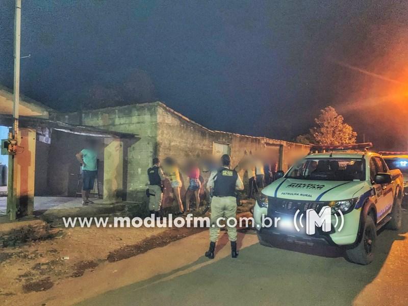 PM realiza operação para combater perturbação do sossego em...