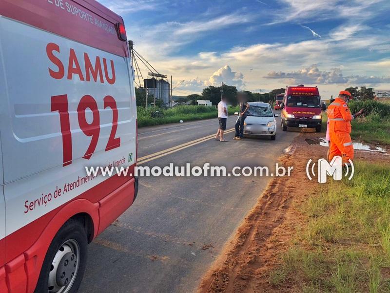 Veja o vídeo: Homem sofre TCE após ser atropelado por veículo na MG-230 em Patrocínio