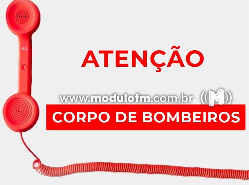 ATENÇÃO: telefone 193 dos Bombeiros de Patrocínio não está recebendo ligações de algumas operadoras