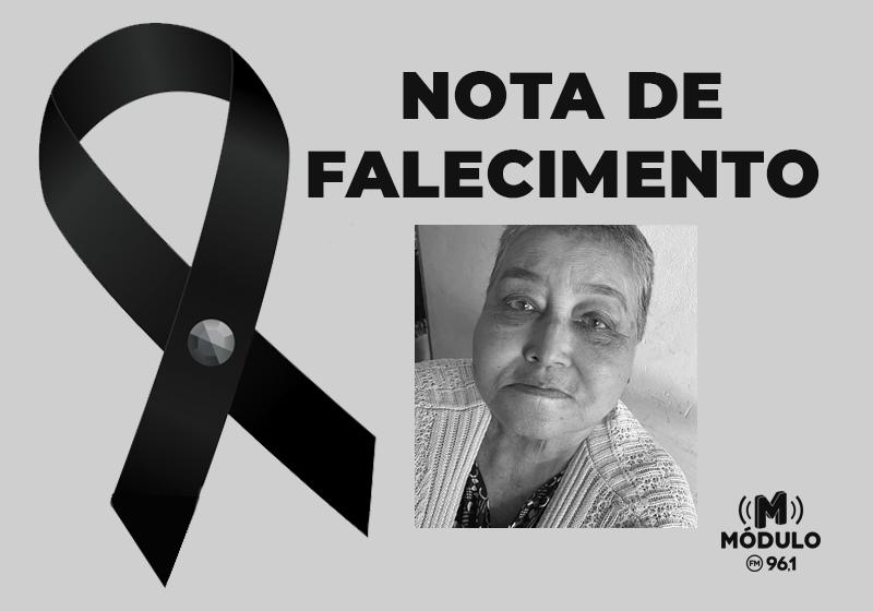 Nota de falecimento Esmeralda da Silva Maia aos 79...