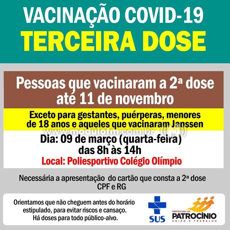 Secretaria de Saúde imunizará pessoas que receberam 2ª dose...