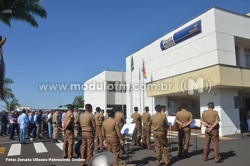 46º BPM realizou durante a semana diversas celebrações em comemoração aos 15 anos da instituição em Patrocínio
