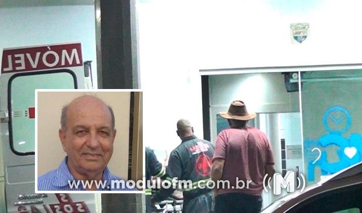 Após acidente em Patrocínio, ex-prefeito de Patos de Minas é transferido de hospital e internado em UTI