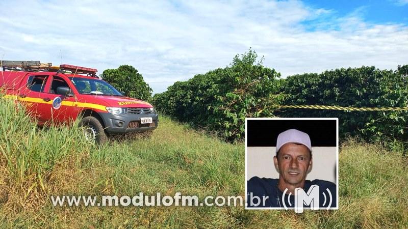 Após um dia de buscas, corpo de homem desaparecido é encontrado na Comunidade de Puladouro