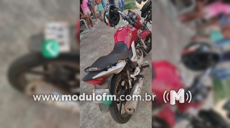 Suspeito de furto de motocicleta é contido por populares em Patrocínio
