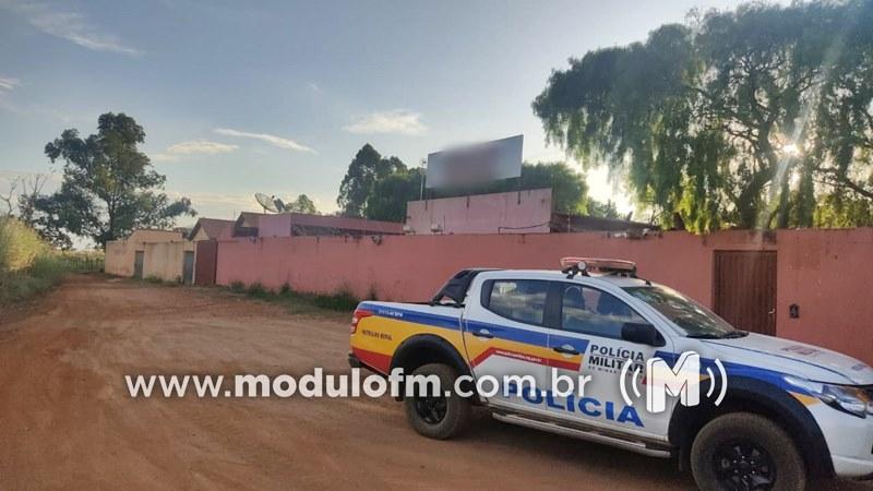 Vídeo: veja o momento da prisão do homem suspeito de matar dono de bar no distrito de Santa Rosa dos Dourados