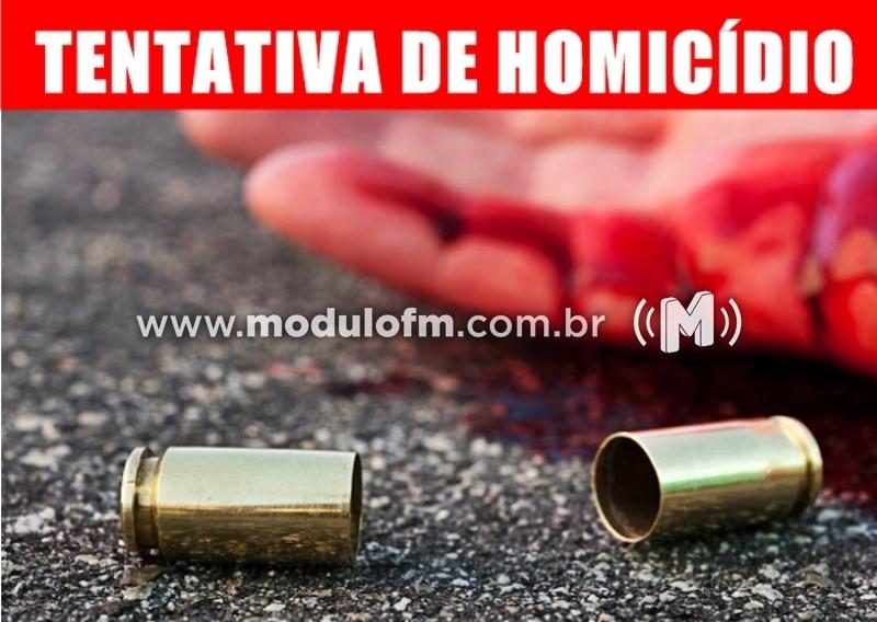 Homem sofre tentativa de homicídio e é baleado no abdômen e nas costas em Patrocínio