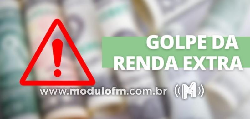 Mais uma moradora de Patrocínio é vítima de golpe após receber proposta de renda extra e perde mais R$ 12 mil