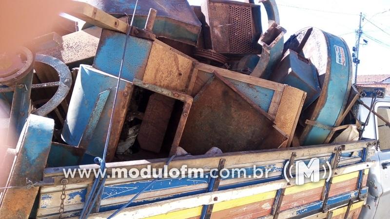 PM recupera beneficiadora de café furtada e prende suspeito