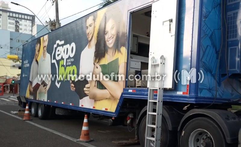 Programação da Expolivro em Patrocínio terá início nesta quarta-feira (17) através de inauguração