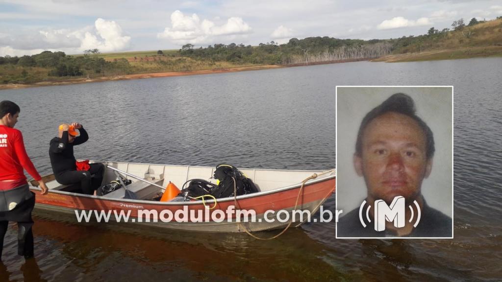 Após 3 dias de buscas, corpo de trabalhador afogado em Coromandel é encontrado