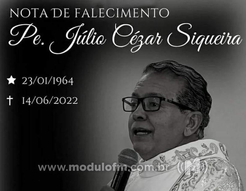 Diocese de Uberlândia confirma o falecimento de Pe. Júlio Cézar Siqueira aos 58 anos