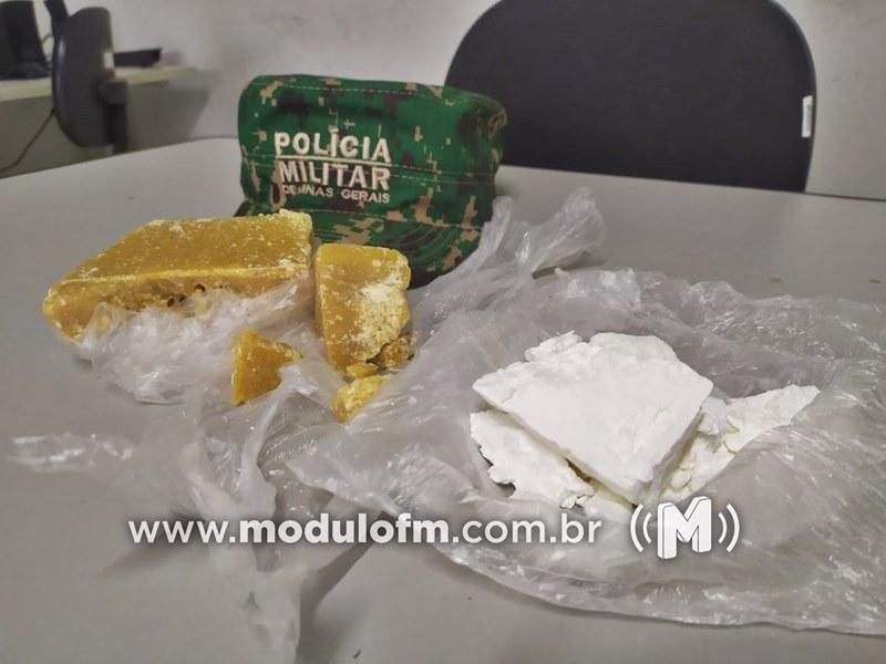GEPAM realiza a apreensão de drogas na região de...