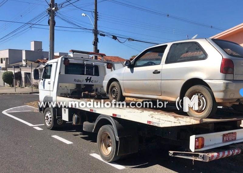 Gol furtado é recuperado e adolescente é apreendido em Patrocínio