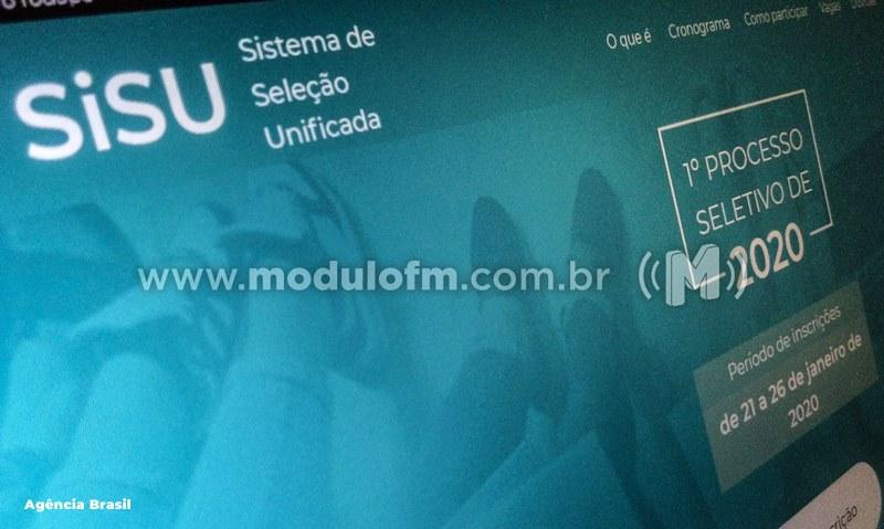 Inscrições para o Sisu 2022/2 começam nessa terça-feira (28)