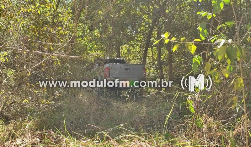 Jovem é preso em Coromandel suspeito de roubar caminhonete em Patrocínio