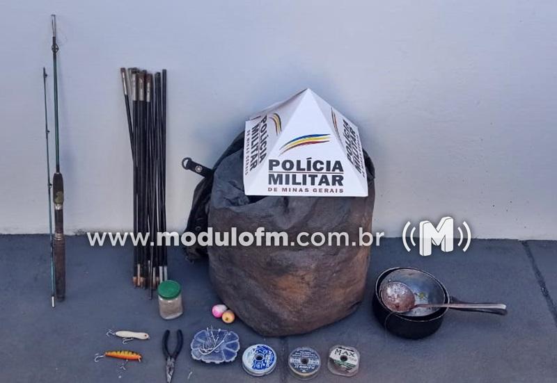 PM age rápido e prende homem suspeito de furtar fazendas na região de Douradoquara