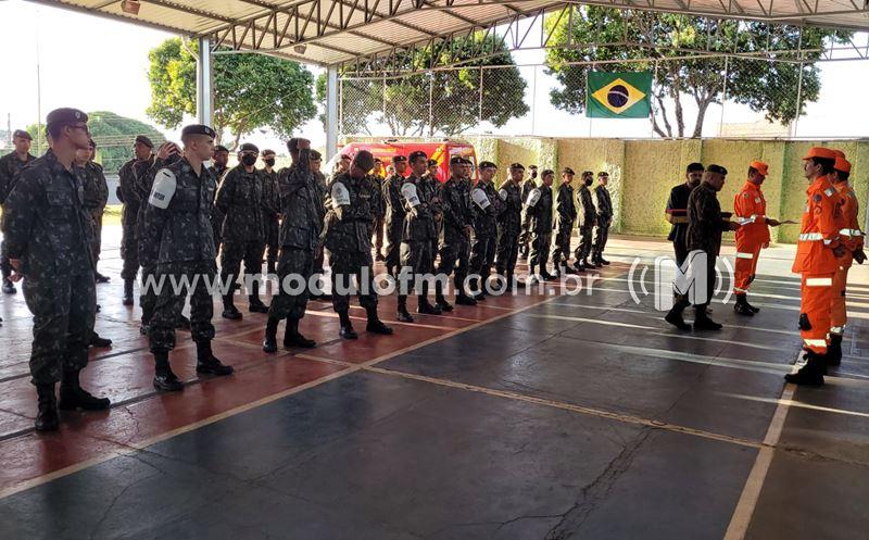 Realizada cerimônia de conclusão do Curso de Resgate Básico 2022 ministrado aos Atiradores do TG 04-020
