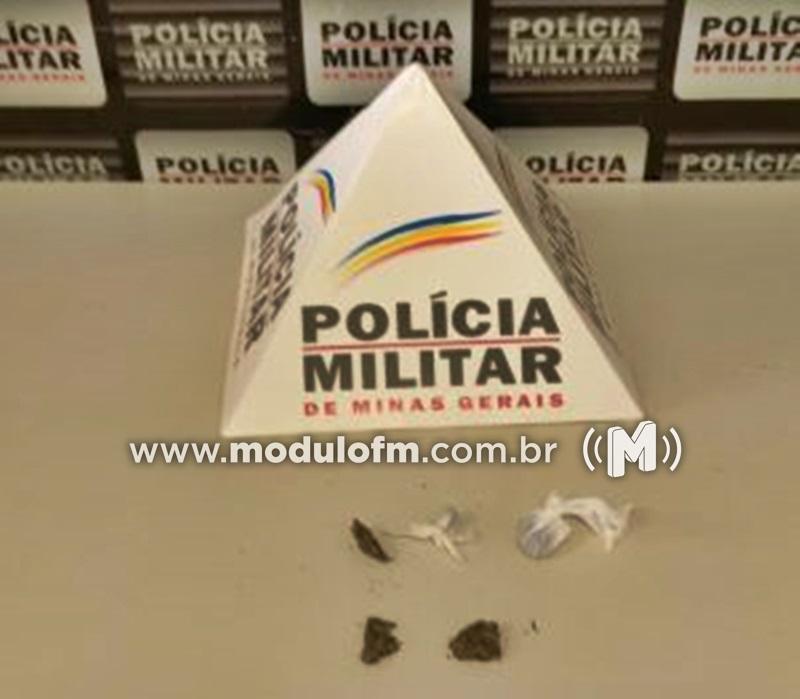 Durante denúncia de maus tratos, PM localiza drogas em residência