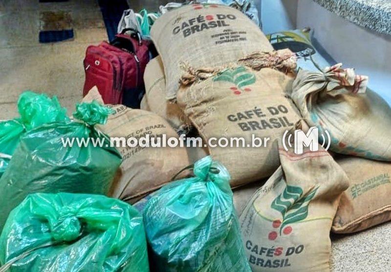 Funcionários e receptador são presos após furto de café beneficiado em fazenda de Patrocínio