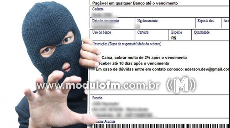 Homem cai em golpe ao tentar pagar parcela atrasada de financiamento de veículo em Patrocínio