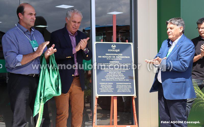 Núcleo da Cooxupé inaugurado em Patrocínio tem capacidade de armazenamento de 225 mil sacas