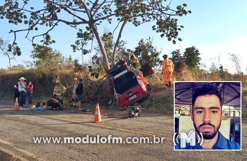 Patrocinense morre em acidente na LMG-827 em Pratinha