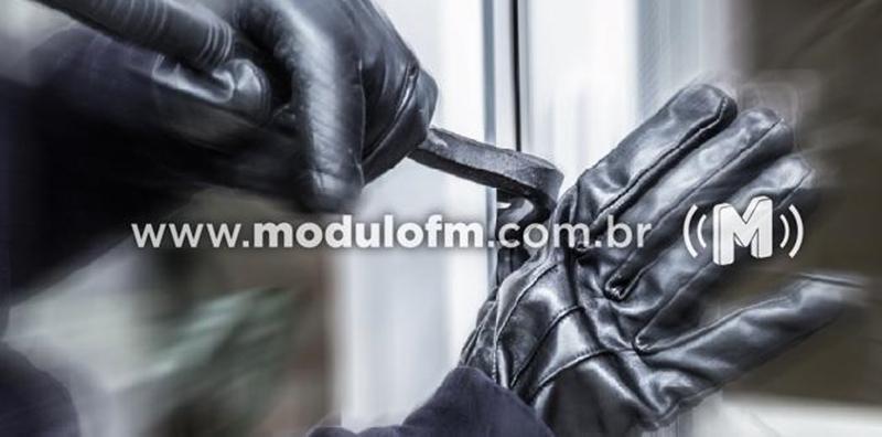Comércio é invadido e objetos são furtados no bairro Marciano Brandão