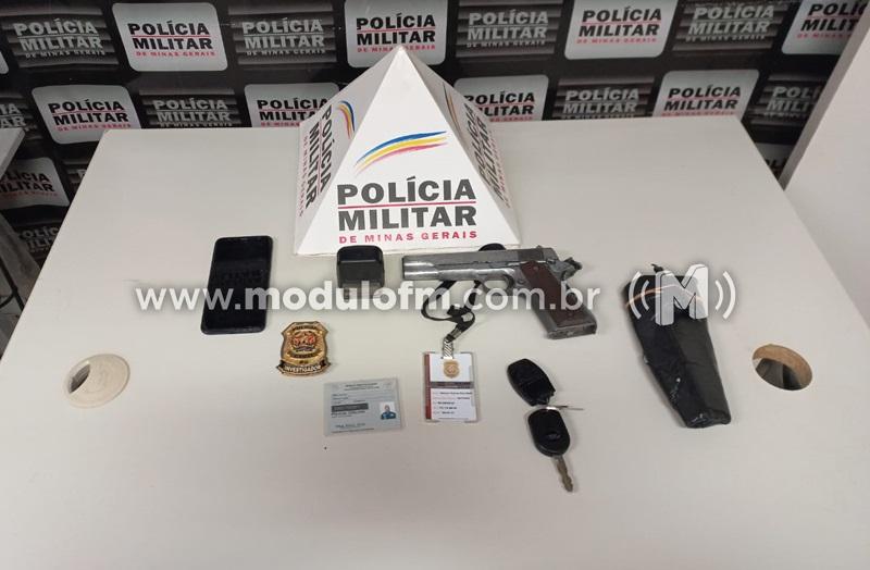 Homem se passa por Policial Civil e é preso em flagrante delito