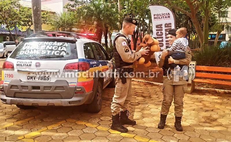 Militares realizaram lançamento da “Operação Maria da Penha” em Patrocínio