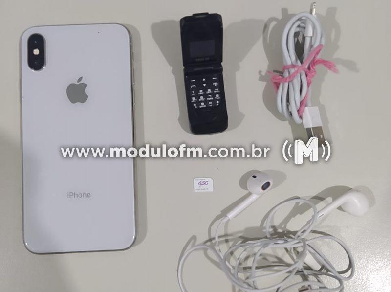Pão recheado com celular é apreendido na Penitenciária de Patrocínio