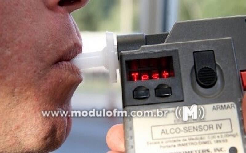 Motorista é preso por dirigir embriagado e sem habilitação MG-230 em Patrocínio