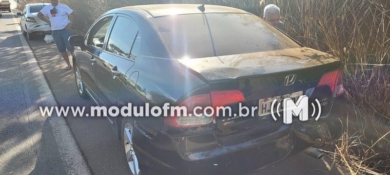 Imagem 6 do post Motorista freia bruscamente e provoca acidente envolvendo quatro veículos na BR-365