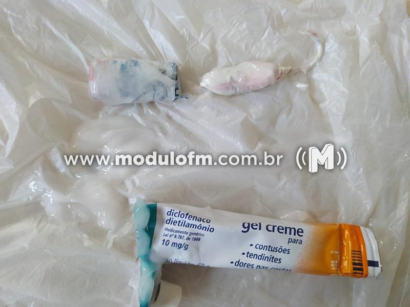 Imagem 1 do post Policiais Penais interceptam celular dentro de pomada enviada pelos correios para detento em Patrocínio