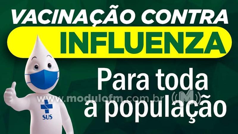 Vacina contra Influenza será disponibilizada para toda população