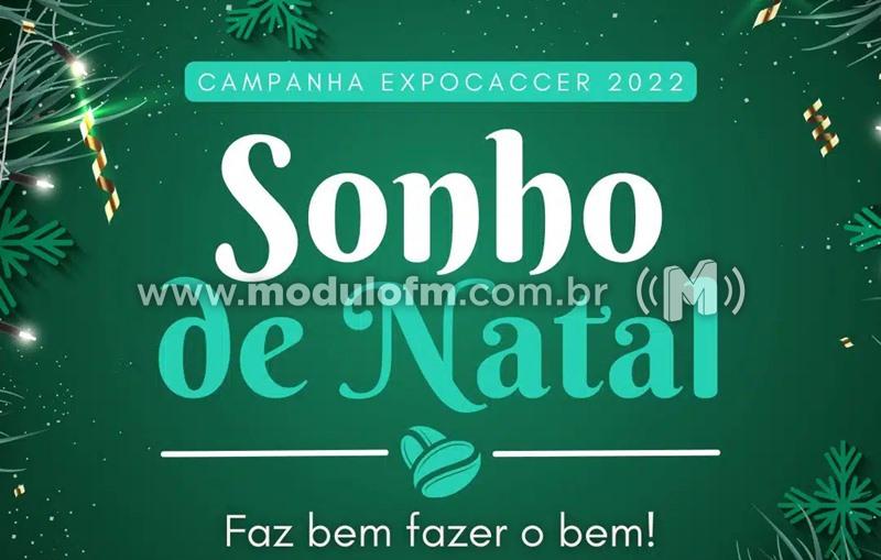 Campanha “Sonho de Natal” da Expocaccer arrecadará doações no...