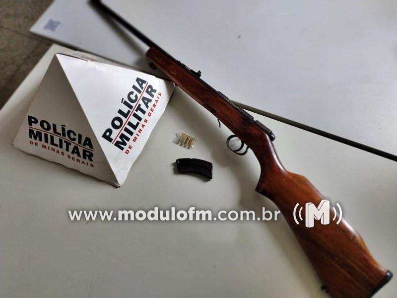 Após denúncia, fazendeiro é preso por porte ilegal de arma em Serra do Salitre