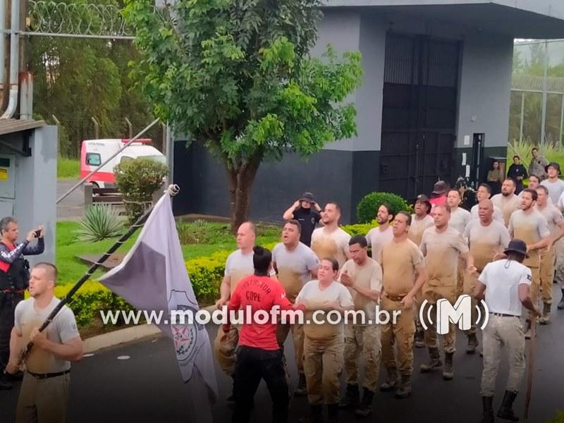 Imagem 1 do post Policiais penais fazem treinamento com o Comando de Operações Especiais na Penitenciária de Patrocínio