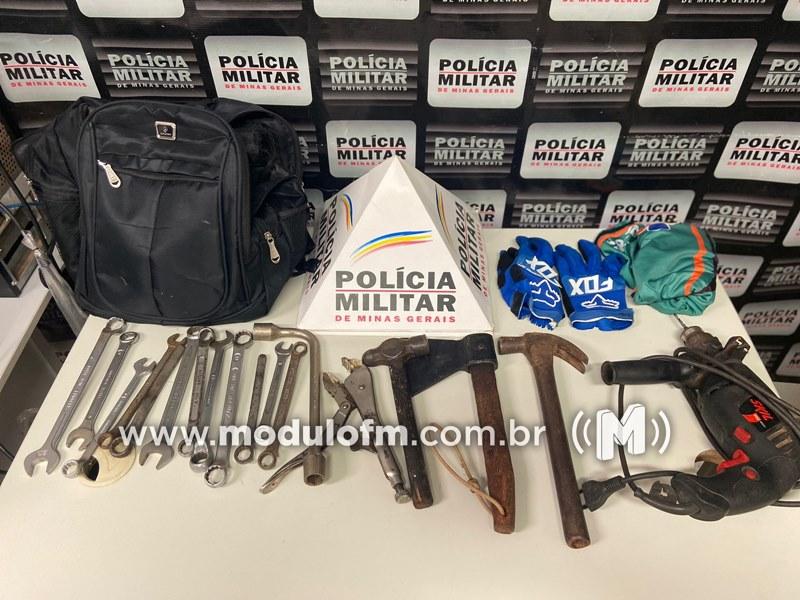 Suspeito de diversos furtos é preso após nova tentativa em Patrocínio