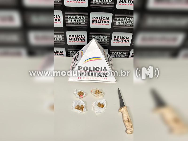 Homem é preso no Bairro Congonhas por tráfico de drogas